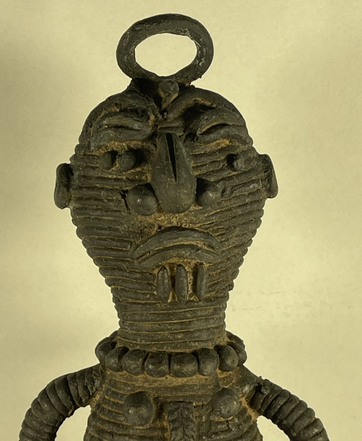 akan_statuette_janus_metal_ancien_homme_femme_double_figures_afrique