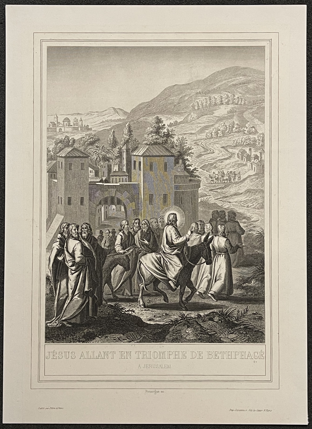 jesus_allant_en_triomphe_a_bethphage_lithographie_de_rouargue_1858