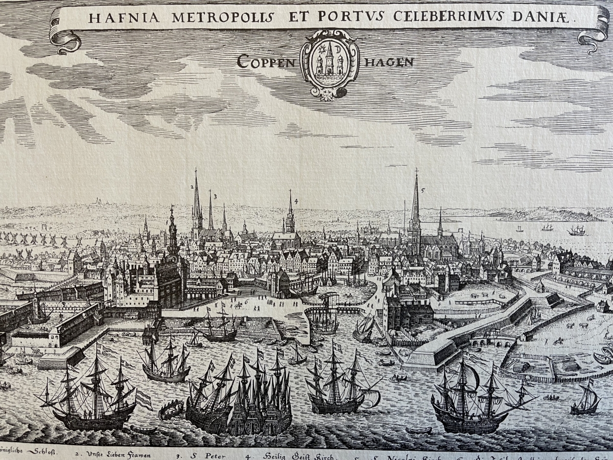 copenhague_danemark_en_1638_matthaeus_merian_1593-1650_heliogravure_c_1960