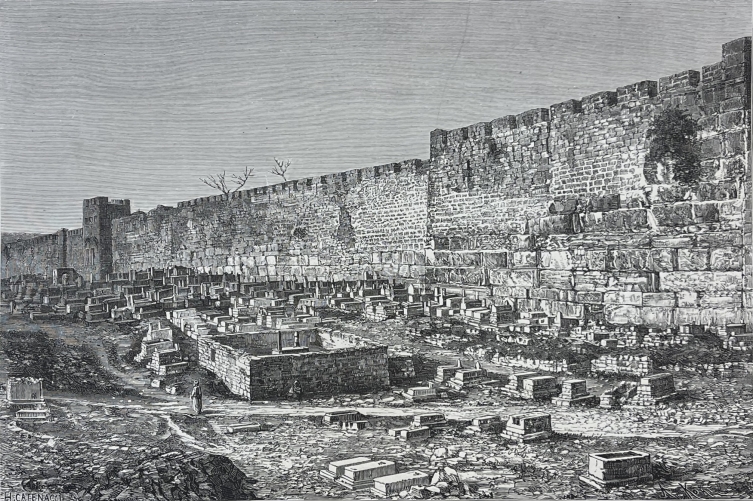 israel_jerusalem_l???ancien_mur_cimetiere_du_mont_des_oliviers_xylographie_c_1870