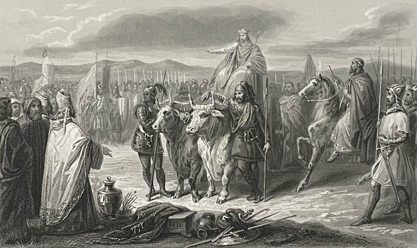 roi_de_france_clotaire_ii_a_bonneuil_sur_marne_en_615_alaux_et_girardet_c1840