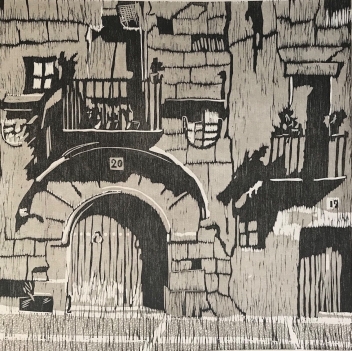 maria_angeles_merin_1940_estampe_maison_typique_1981