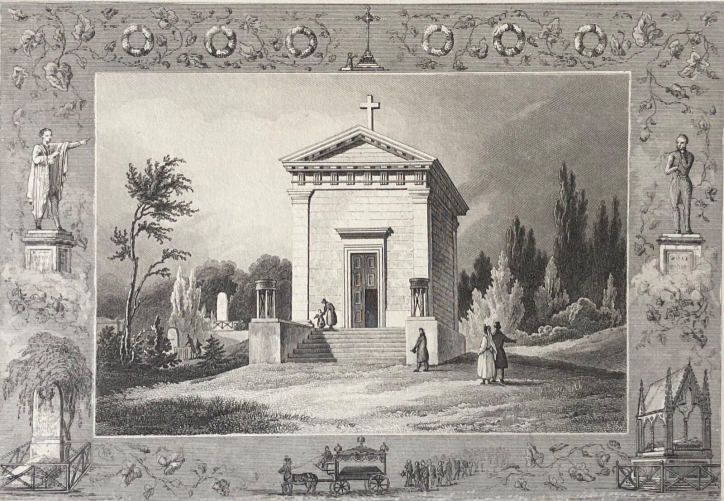 chapelle_du_cimetiere_du_pere_la_chaise_estampe_vers_1842_paris_france