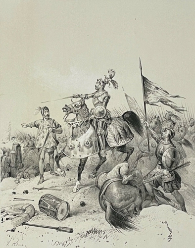 bataille_de_marignan_1515_francois_ier_italie_duche_de_milan_c_1850_france