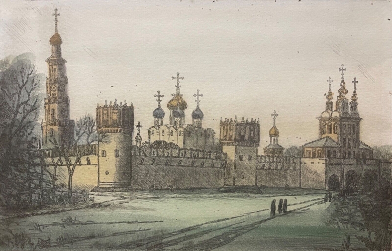 russie_moscou_monastere_de_devitchie-pole_gravure_xxe