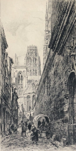 rouen_rue_des_bonnetiers_pointe_seche_circa_1880_brunet-debaines_1845-1939