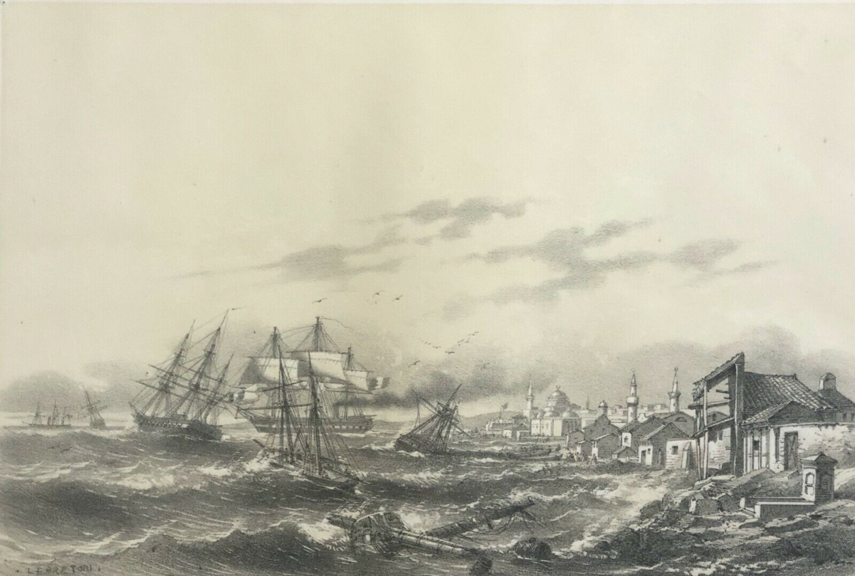 guerre_de_crimee_1855_ukraine_russie_vue_d_eupatoria_russe_lithographie