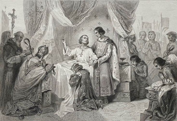 mort_de_saint-louis_1226-1270_roi_de_france_a_tunis_hafsides_gravure_c_1860