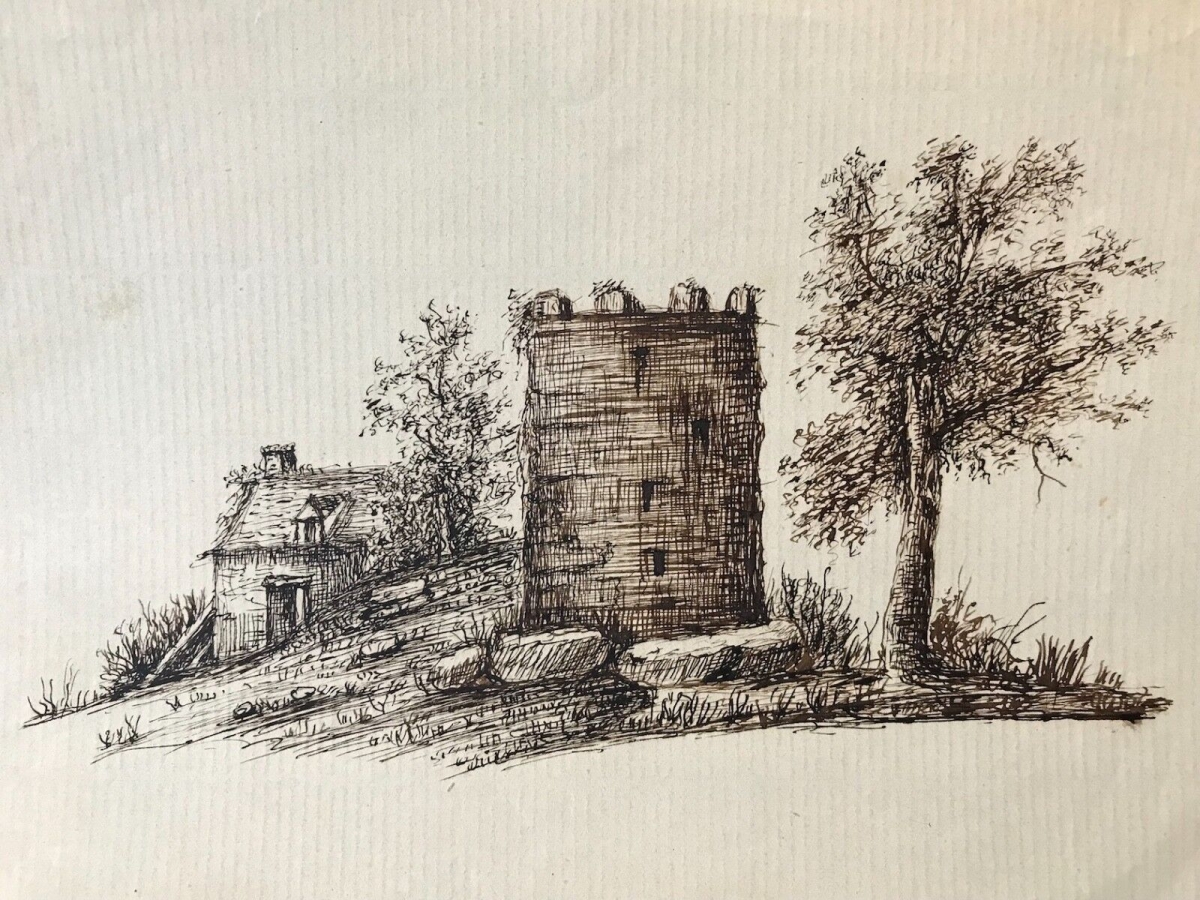 tour_de_guet__architecture,_moyen_age__archeologie_fortification_medieval_redoute_