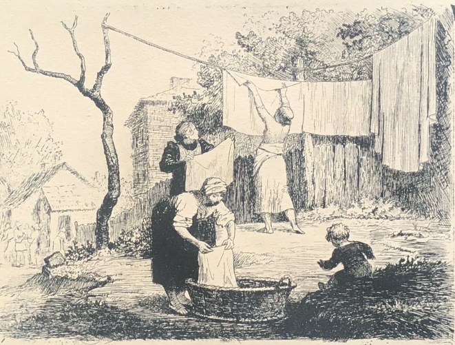 aleksander_rak_1899-1978_lavandieres_sechage_pologne_polska_xylographie_c_1944