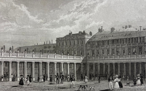 paris_cour_dhonneur_du_palais_royal_1829_gravure_vers_1832