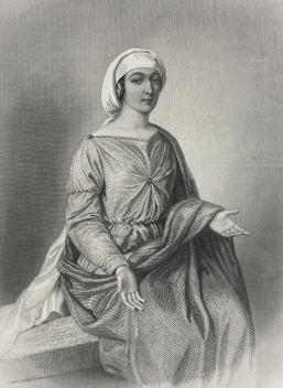 sunamite_after_gustave_staal_antique_french_religious_steel_engraving_1847