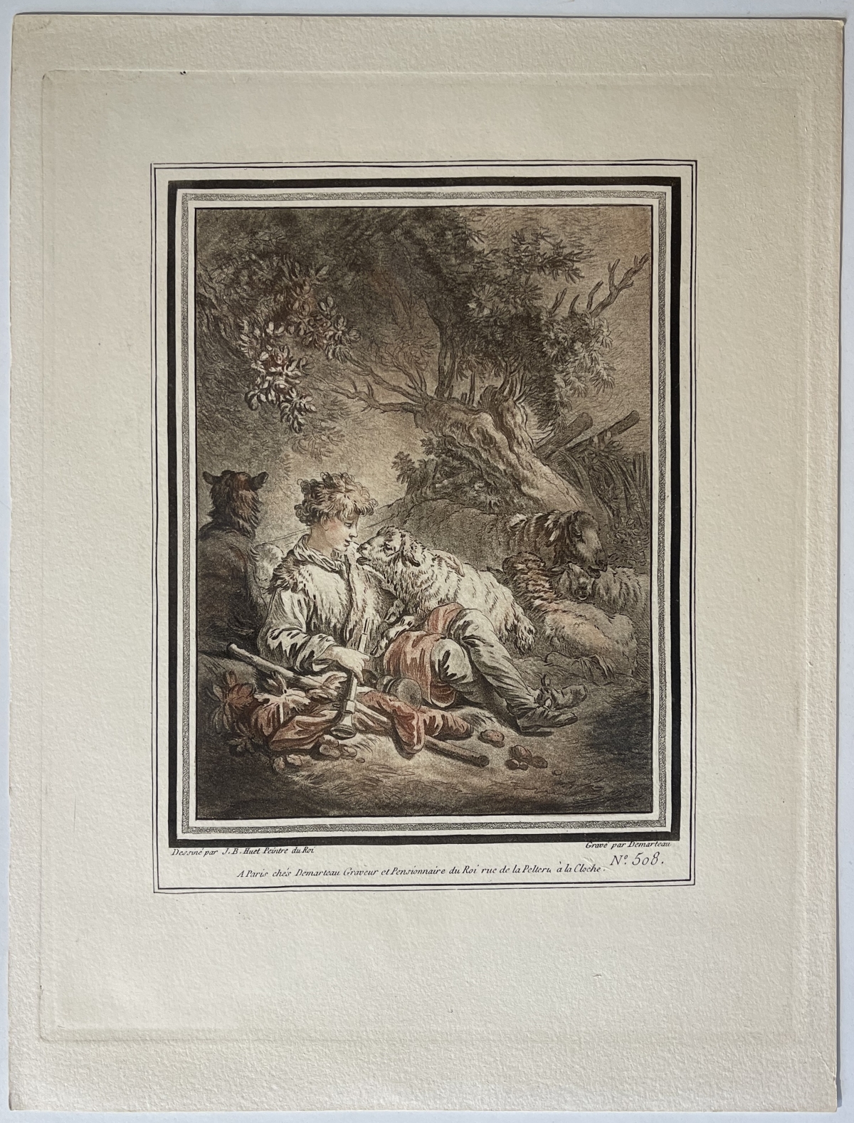 jean-baptiste_huet_graveur_gilles_demarteau_france_aquatinte_xixe_mouton_berger