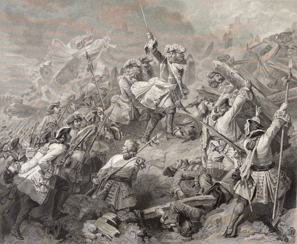 bataille_de_denain_1712_guerre_de_succession_despagne_dapres_jean_alaux_1841