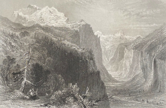 jungfrau_et_vallee_de_lauterbrunnen_switzerland_gravure_1836_suisse