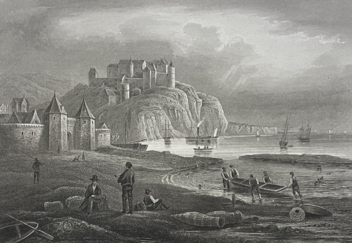 caen_carlvados_orne_normandie_france_gravure_vers_1835