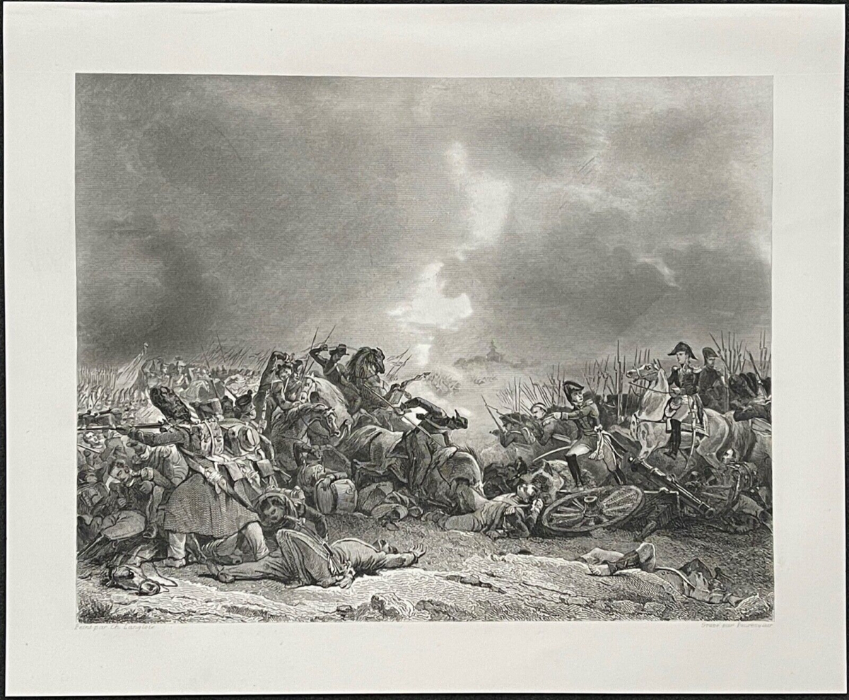 seconde_bataille_de_polotsk_1812_russie_napoleon_bonaparte_gravure_vers_1840