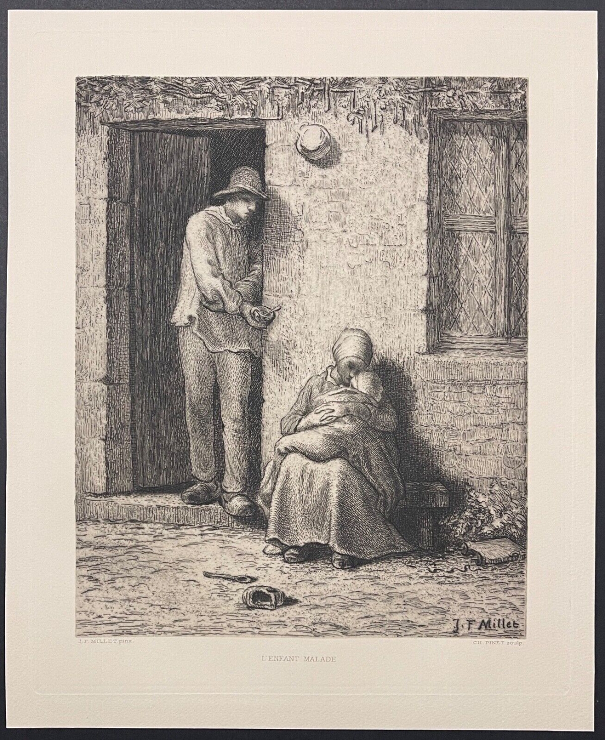 jean-francois_millet_lenfant_malade_par_charles_pinet_barbizon_pointe_seche