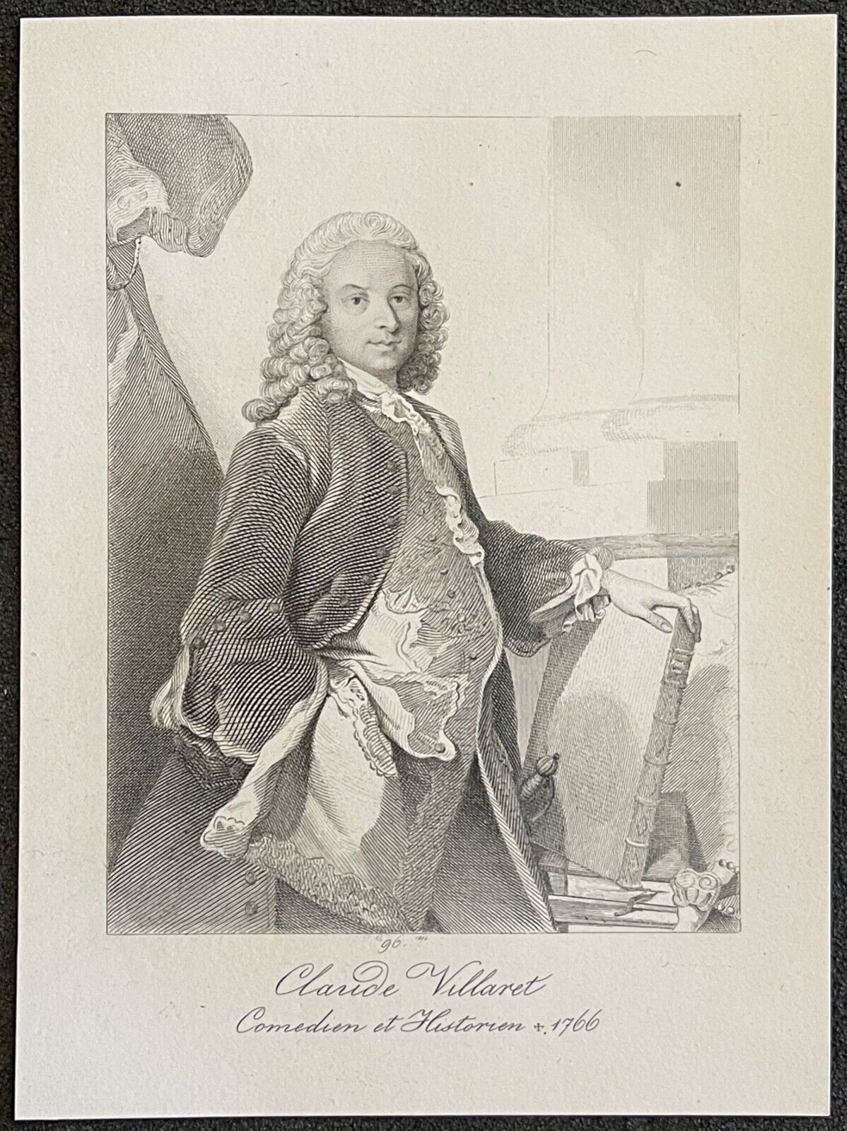claude_villaret_1715-1766_romancier_dramaturge_historien_france_circa_1840