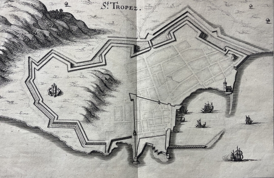 saint-tropez_1655_carte_originale_de_mathieu_merian_var_provence_france