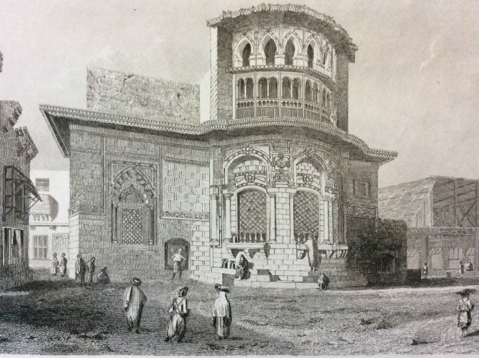egypte_moderne_tunisie_tunis_souk_el_asr_medina_fontaine_souk_de_lepoque_xix_e