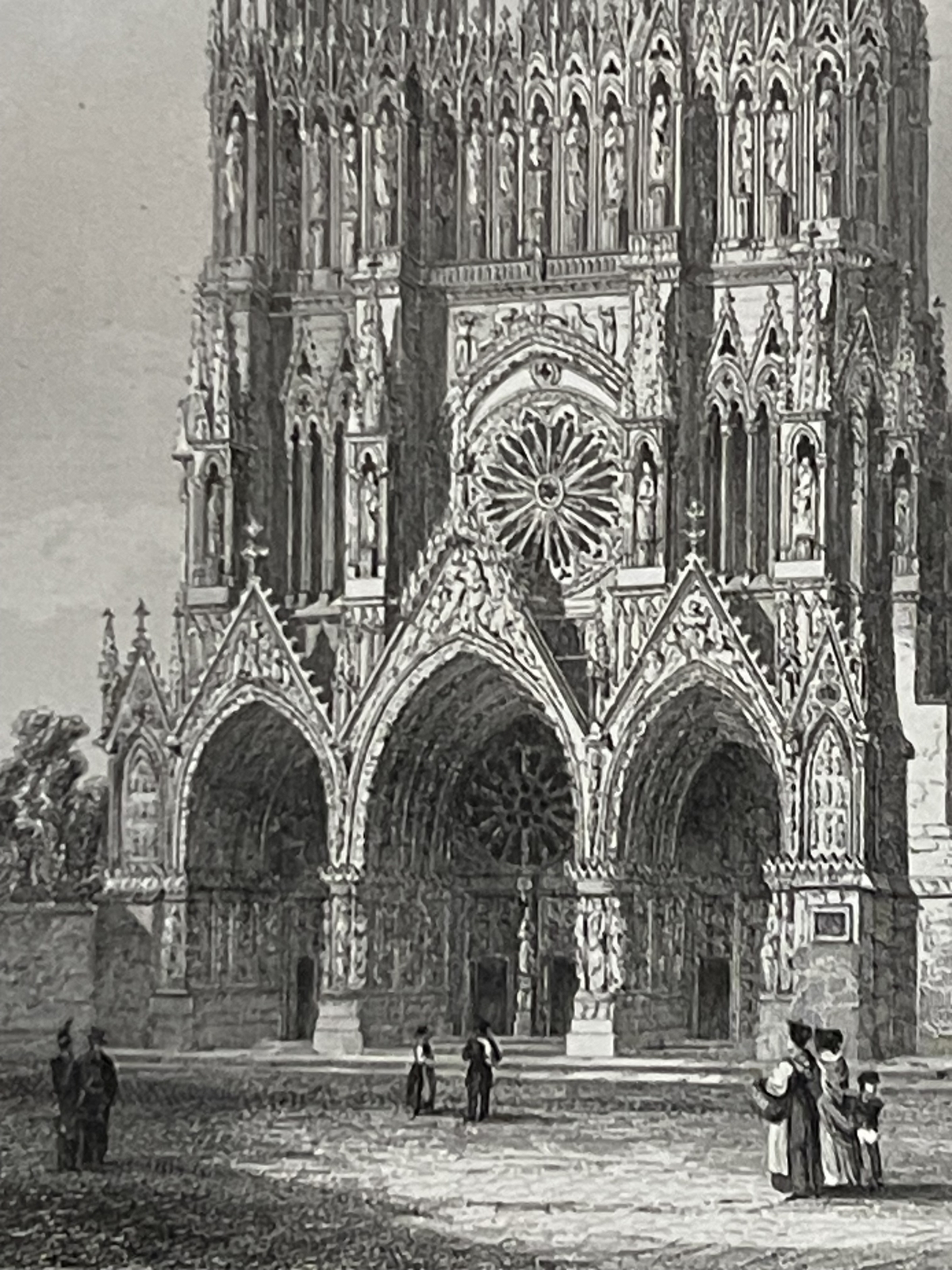 reims_cathedrale_notre-dame_marne_champagne_gravure_de_doerty_1855_france
