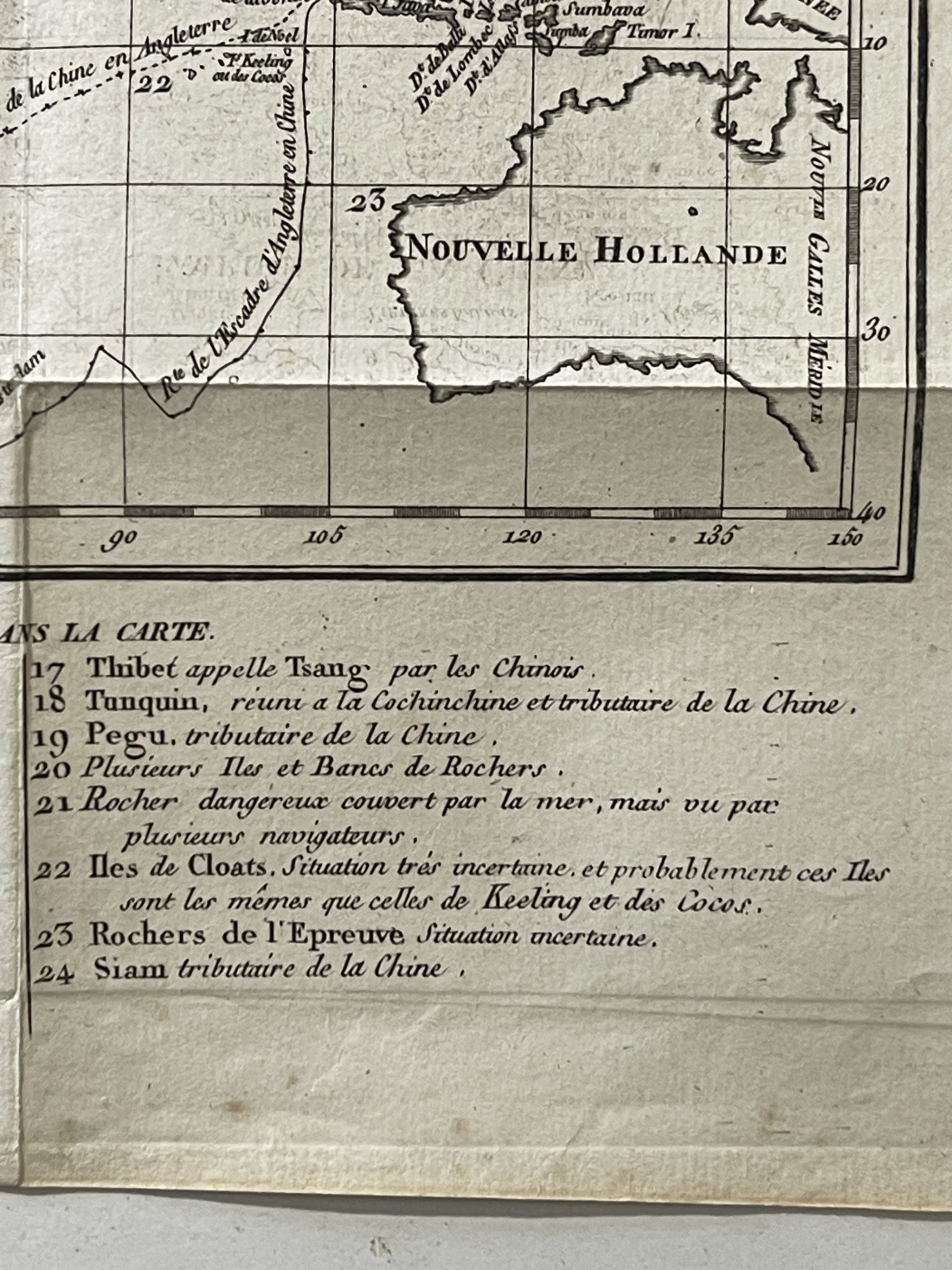 china_england_1817_antique_map_lion_hindostan_voyage_macartney_embassy_chine