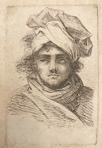 joseph_fischer_1761-1843_autriche_portrait_dun_jeune_homme_coiffe_dun_turban_autoportrait_1794