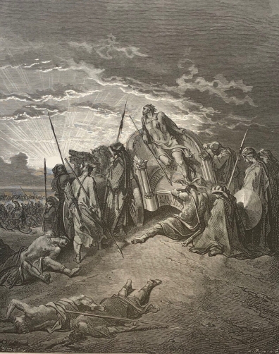 mort_dachab_roi_disrael_dapres_gustave_dore_1874