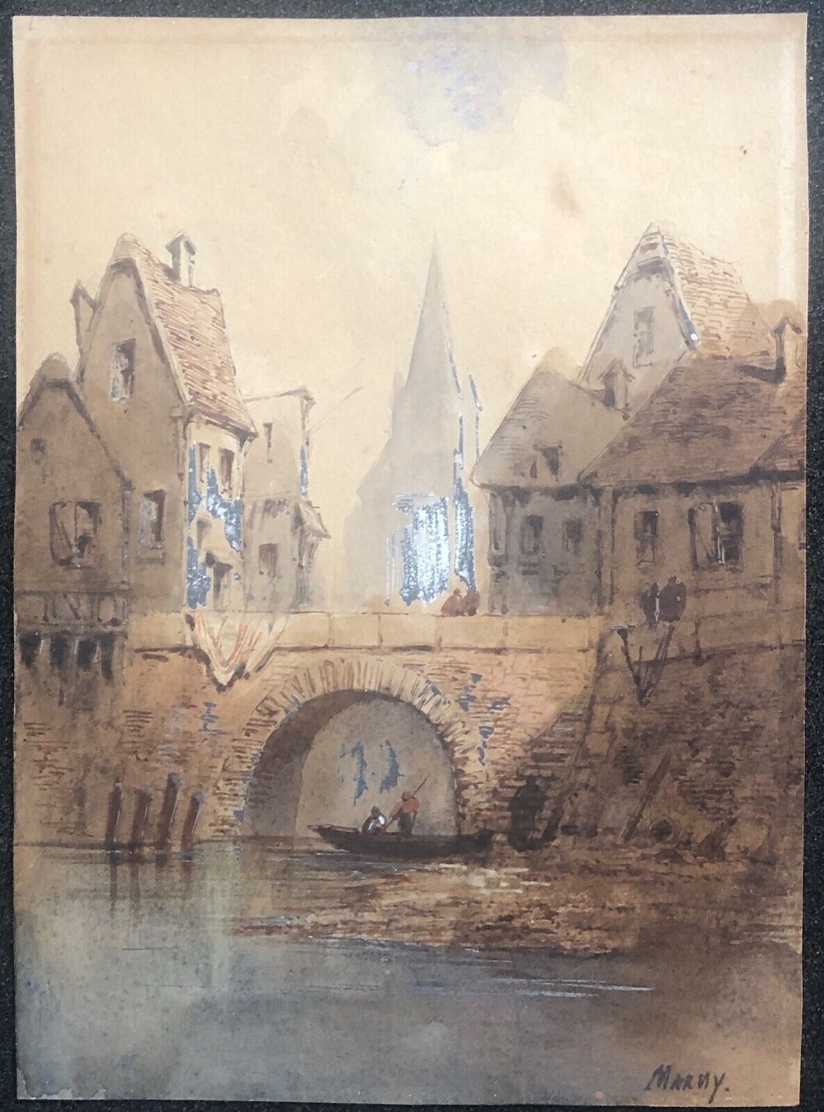 paul_marny_1829-1914_aquarelle_vue_dune_ville_normandie_vers_1860