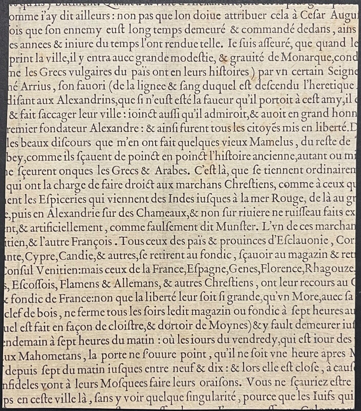 egypte_colonne_de_pompee_alexandrie_andre_thevet_1504-1592_gravure_1575