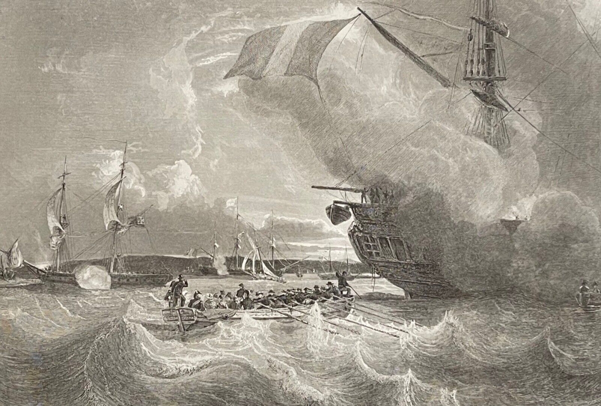 louis-philippe_ier_1773-1850_en_rade_de_cherbourg_1833_france_gravure_1840