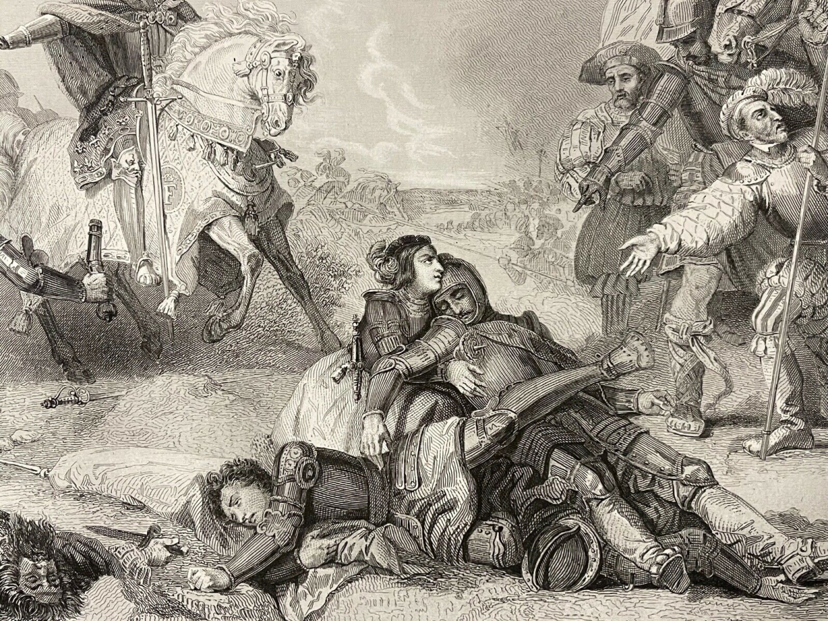 bataille_de_marignan_1515_francois_ier_italie_duché_de_milan_c_1840_france