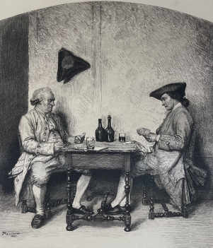 ernest_meissonier_partie_de_cartes_graveur_focillon_gravure_de_1910
