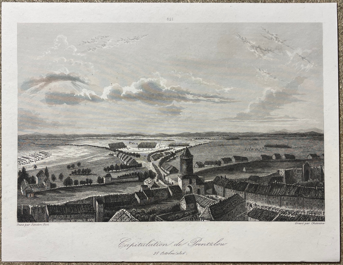 allemagne_capitulation_de_prenzlau_1806_marechal_joachim_murat_gravure_de_1840