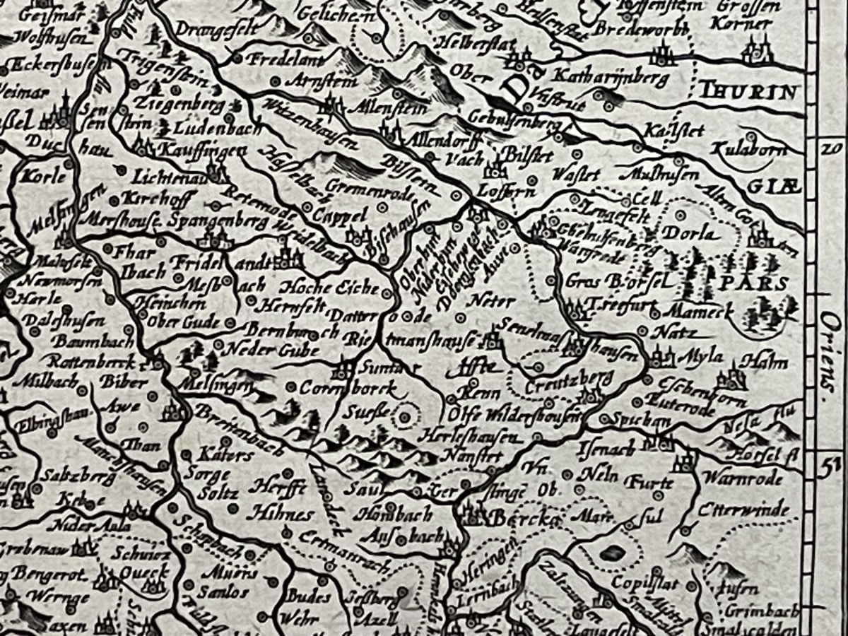 allemagne_carte_de_la_hesse_tirage_1651_gerhard_mercator_1512-1594