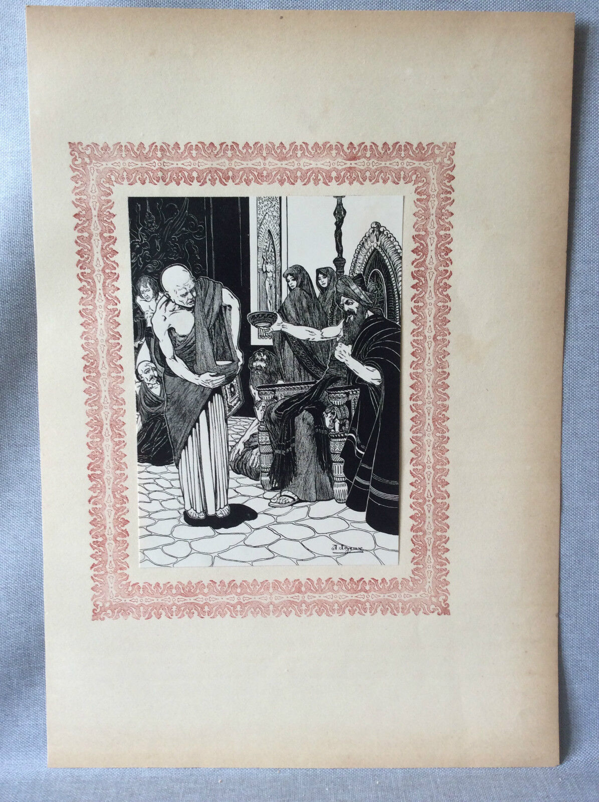 bouddhisme_bouddha_gaudama_paroles_merveilleuses_gravure_sur_zinc_joyeux_1922