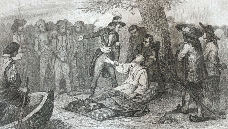 revolution_francaise_1789_charles_de_bonchamp_chouan_gravure_vers_1860_vendee