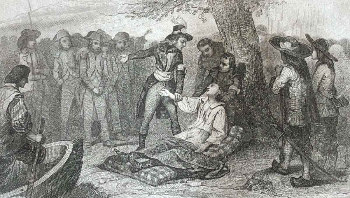 revolution_francaise_1789_charles_de_bonchamp_chouan_gravure_vers_1860_vendee