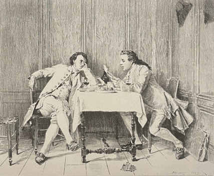 ernest_meissonier_la_confidence_gravee_par_champollion_1893