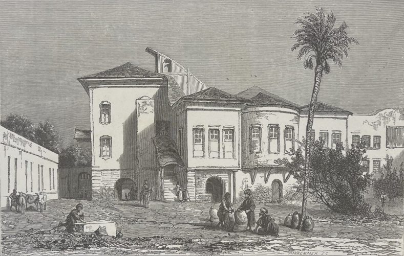 egypte_palais_de_mohammed_bey_gravure_1865