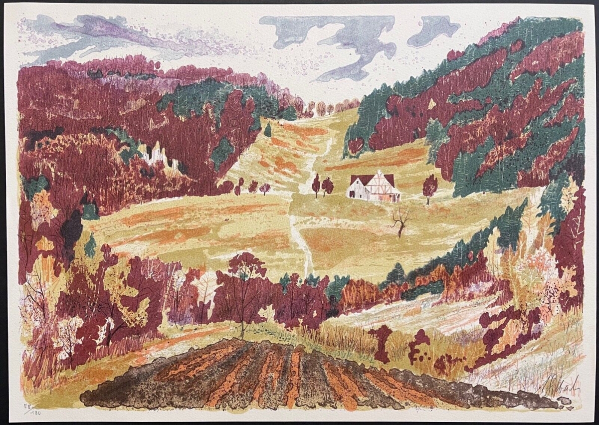 alberto_solbach_1933-1983_campagne_en_hivers_lithographie_sur_arche_alsace