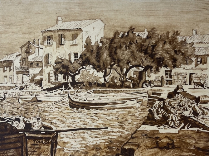 port_du_brusq_six-fours-les-plages_toulon_var_vers_1942_provence_france_peche