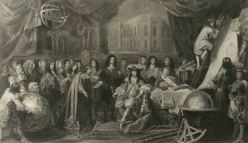 louis_xiv_fondation_de_l_observatoire_colbert_presente_lacademie_des_sciences