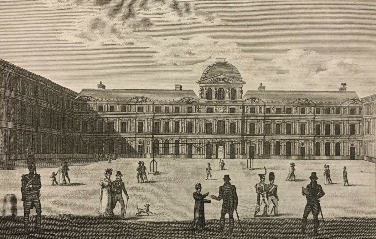 cour_du_louvre_gravee_par_couche_fils_1820_paris_france