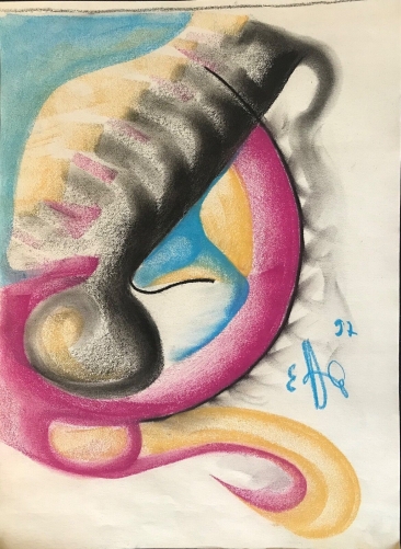 pastel_art_contemporain_signe_illisible_?_1997_abstraction_abstrait