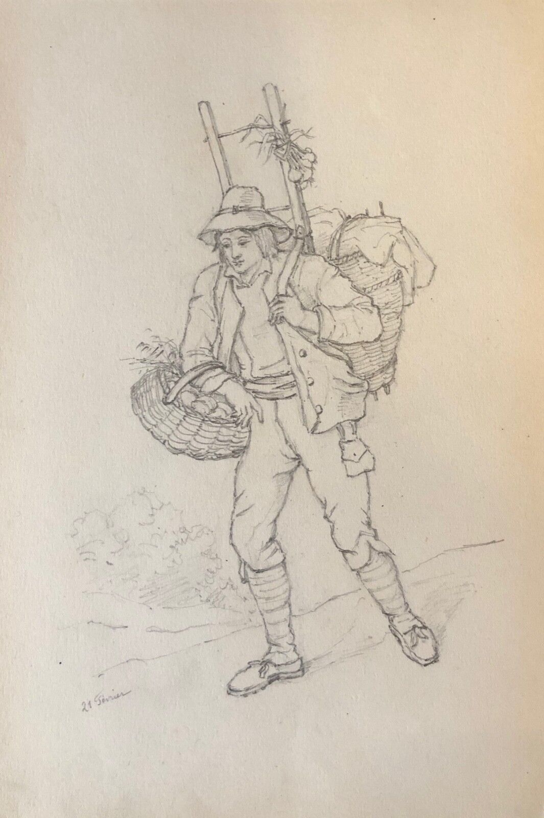 paysan_allant_au_marche__dessin_au_crayon__anonyme_vers_1875