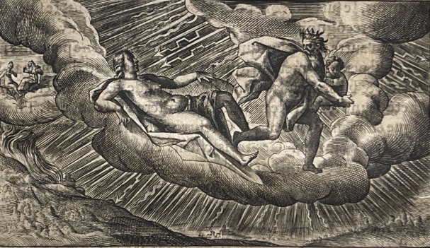 1622_ovid_metamorphoses_semele_and_jupiter_zeus_antique_engraving_mythology