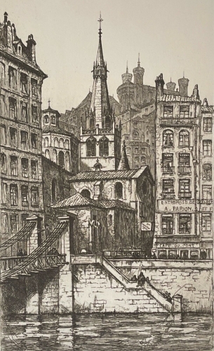 eglise_saint_paul_quai_de_saone_1930_pointe_seche_de_maurice_robert_rhone_france
