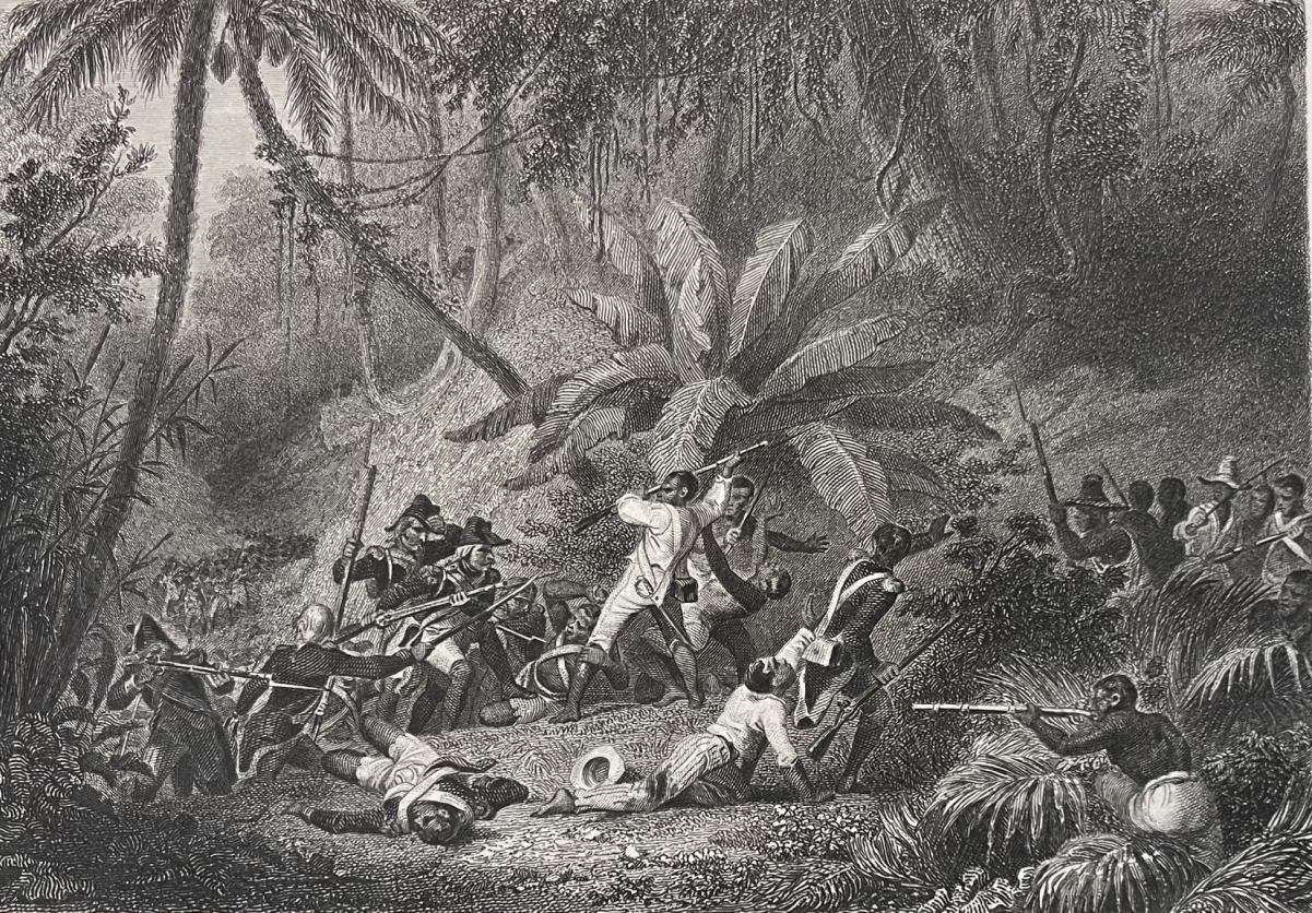 bataille_ravine_1802_a_couleuvres_retablissement_esclavagisme_esclave_1836_haiti